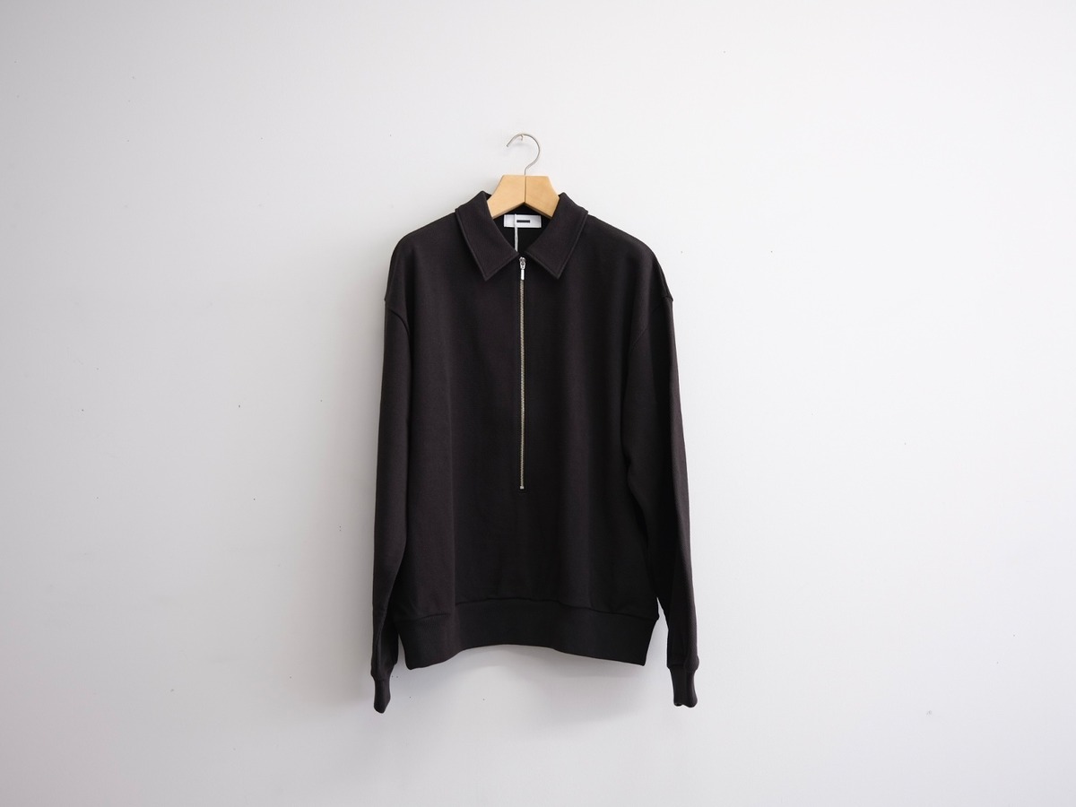 REVERBERATE” HALF ZIPP PIQUE” | Lapel online store