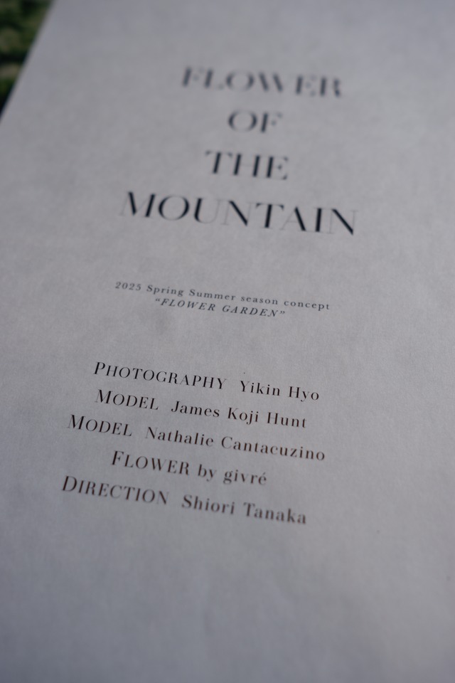 5th Anniversary book "FLOWER OF THE MOUNTAIN"