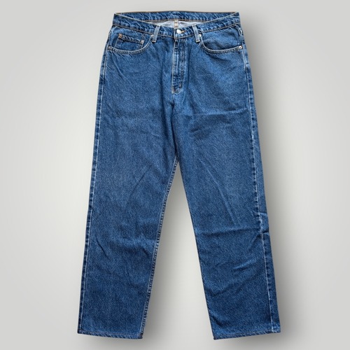 【90s】00s POLO JEANS RALPH LAUREN デニムパンツ メンズ W34 インディゴ 色落ち ポロジーンズ ラルフローレン VINTAGE ストレート