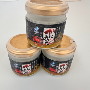 かにみそ（蟹の身入り）50ｇ×3瓶セット