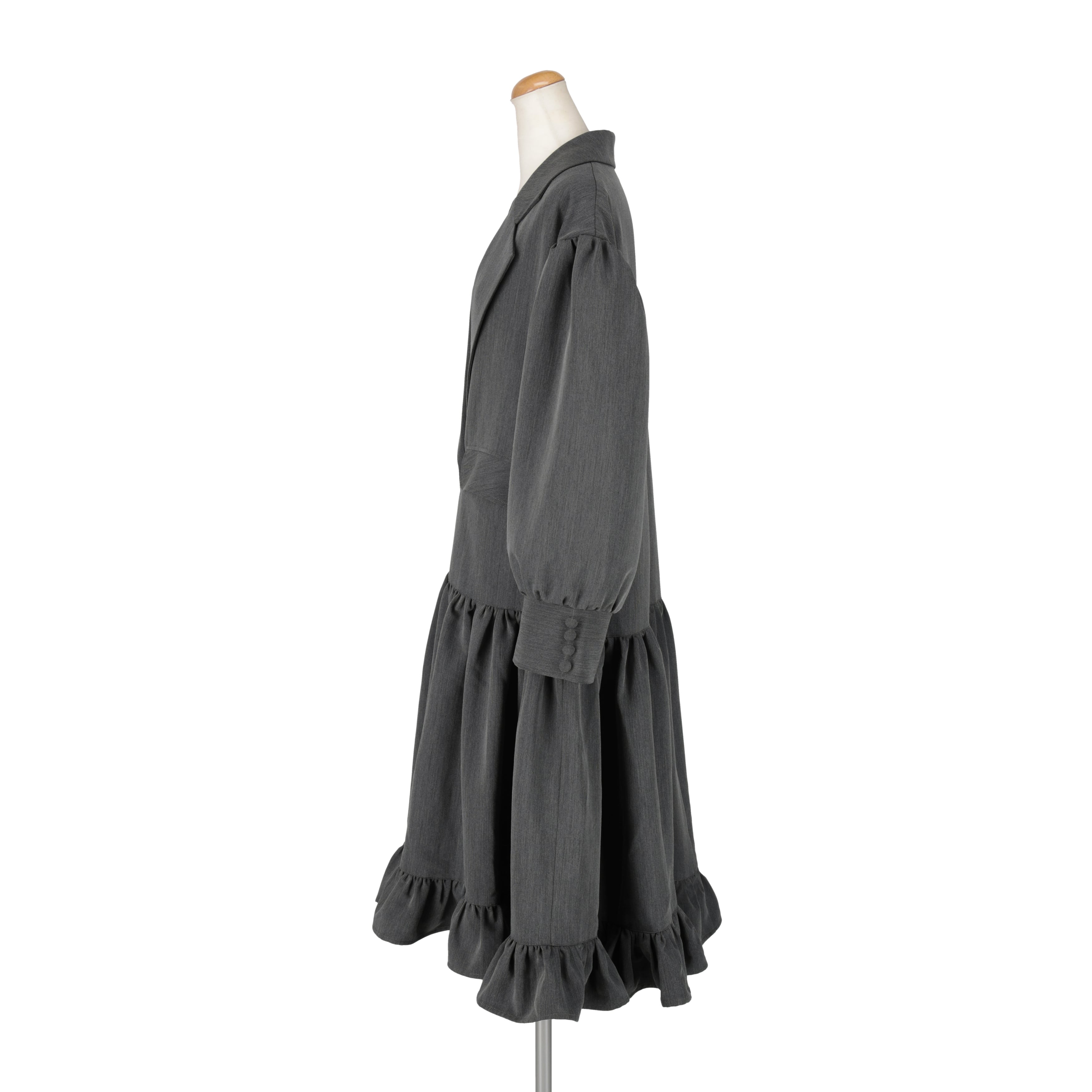 ジャケットワンピース　GRAY