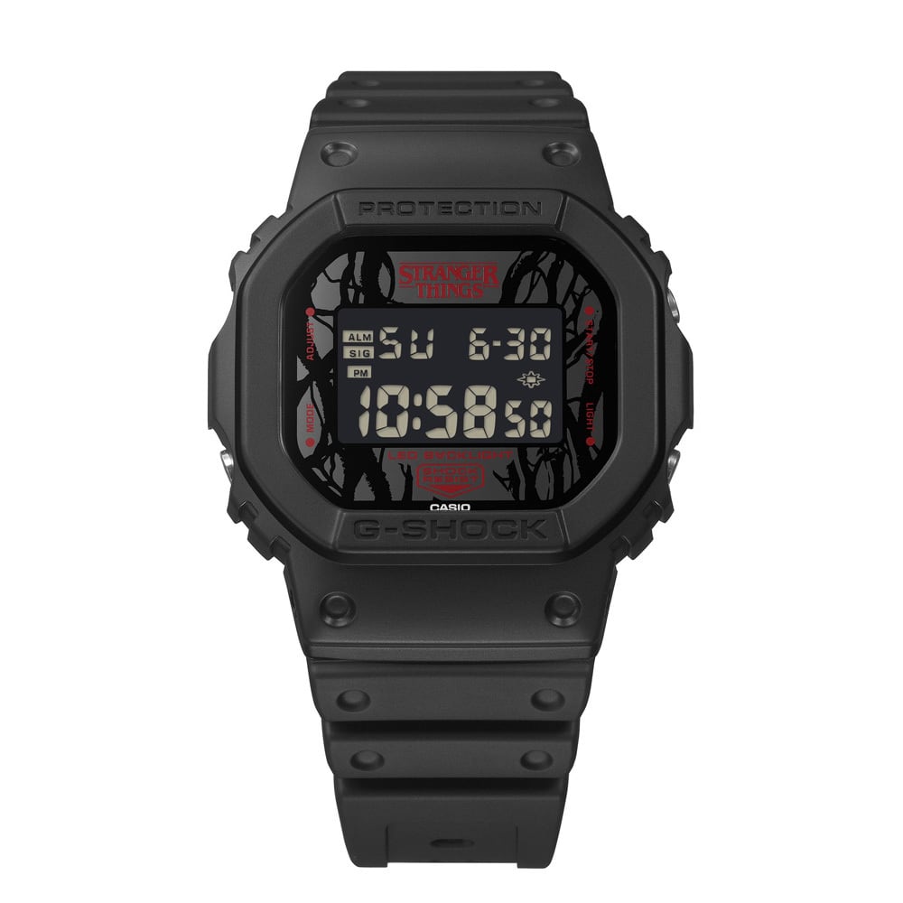 Stranger Thingsコラボ G-SHOCK DW-5600STT-1JR ストレンジャー