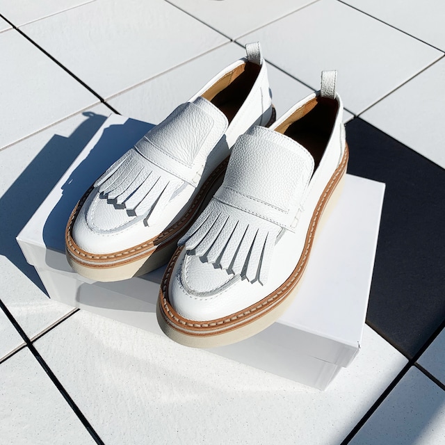 White Loafers by ESTNATION