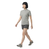 バックメッシュ・アクティブメリノ・ジップアップ・Tシャツ