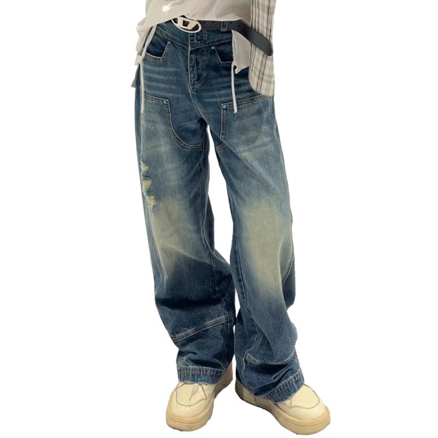 "FiestA" High Street Denim Pants