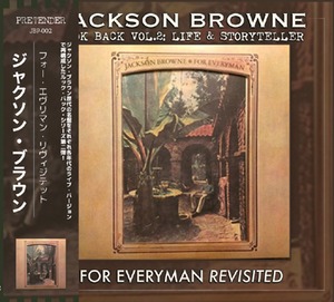 NEW JACKSON BROWNE  FOR EVERYMAN REVISITED: LOOK BACK VOL.2   1CDR  Free Shipping