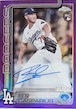 Ben Casparius | 2024 Topps Chrome Rookie Card | LA Dodgers | Signed| 038/250 | Ungraded