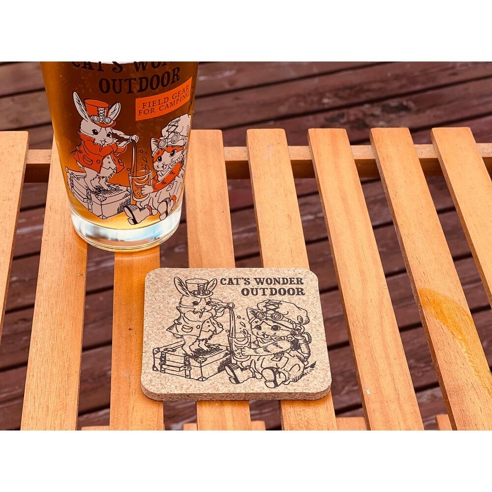 キャッツコルクコースター | cat's wonder outdoor / キャツワン