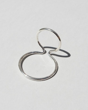 Wire ear cuff double NO1 / Saskia Diez