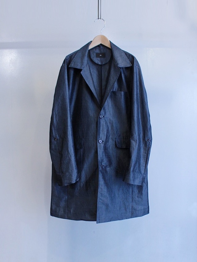 Garage.U.W Exclusive Reciprocity VINTAGE CHAMBRAY ATELIER COAT