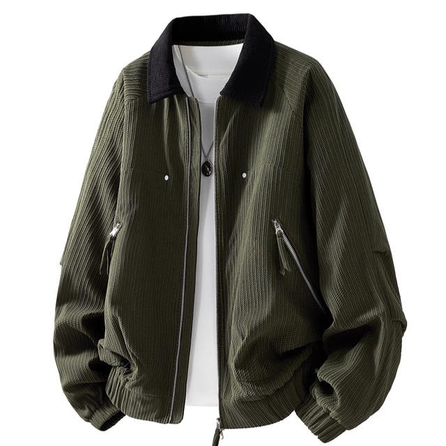 【GENIOLAMOシリーズ】★ジャケット★3color アウター M~8XL 男女兼用 メンズ コーデュロイ シンプル 大きいサイズ  カジュアル