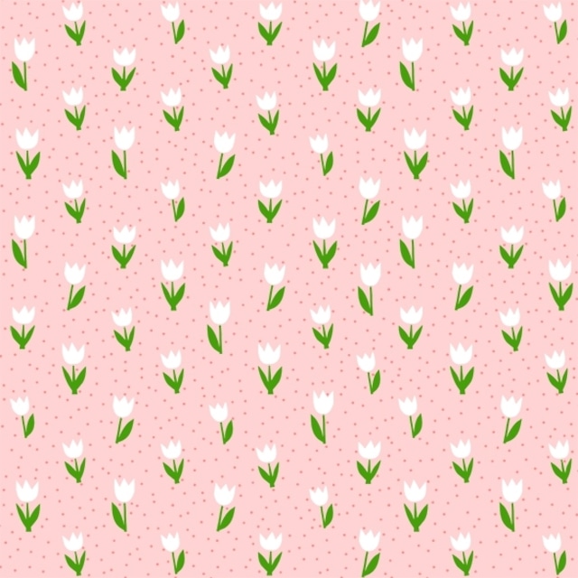 【Braun+Company】バラ売り2枚 カクテルサイズ ペーパーナプキン MINITULIPS ピンク