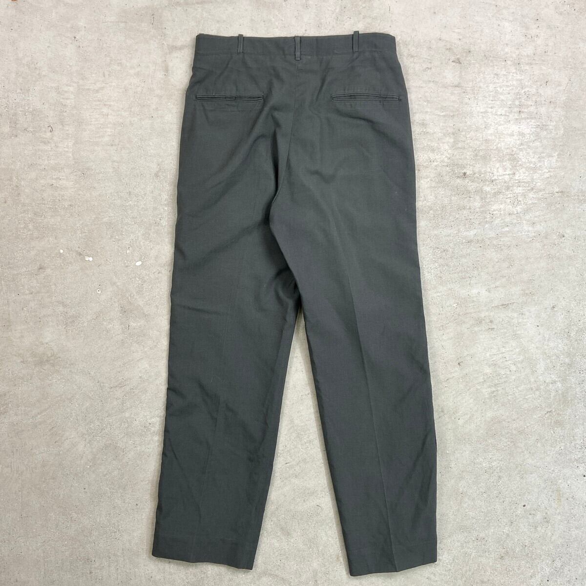 70年代 U.S.ARMY 米軍実品 オフィサーパンツ ウールスラックスパンツ