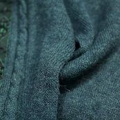 alpaca blend leather switching design knit