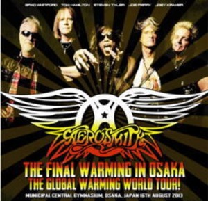 NEW  AEROSMITH THE FINAL WARMING IN OSAKA  2CDR Free Shipping  Japan Tour