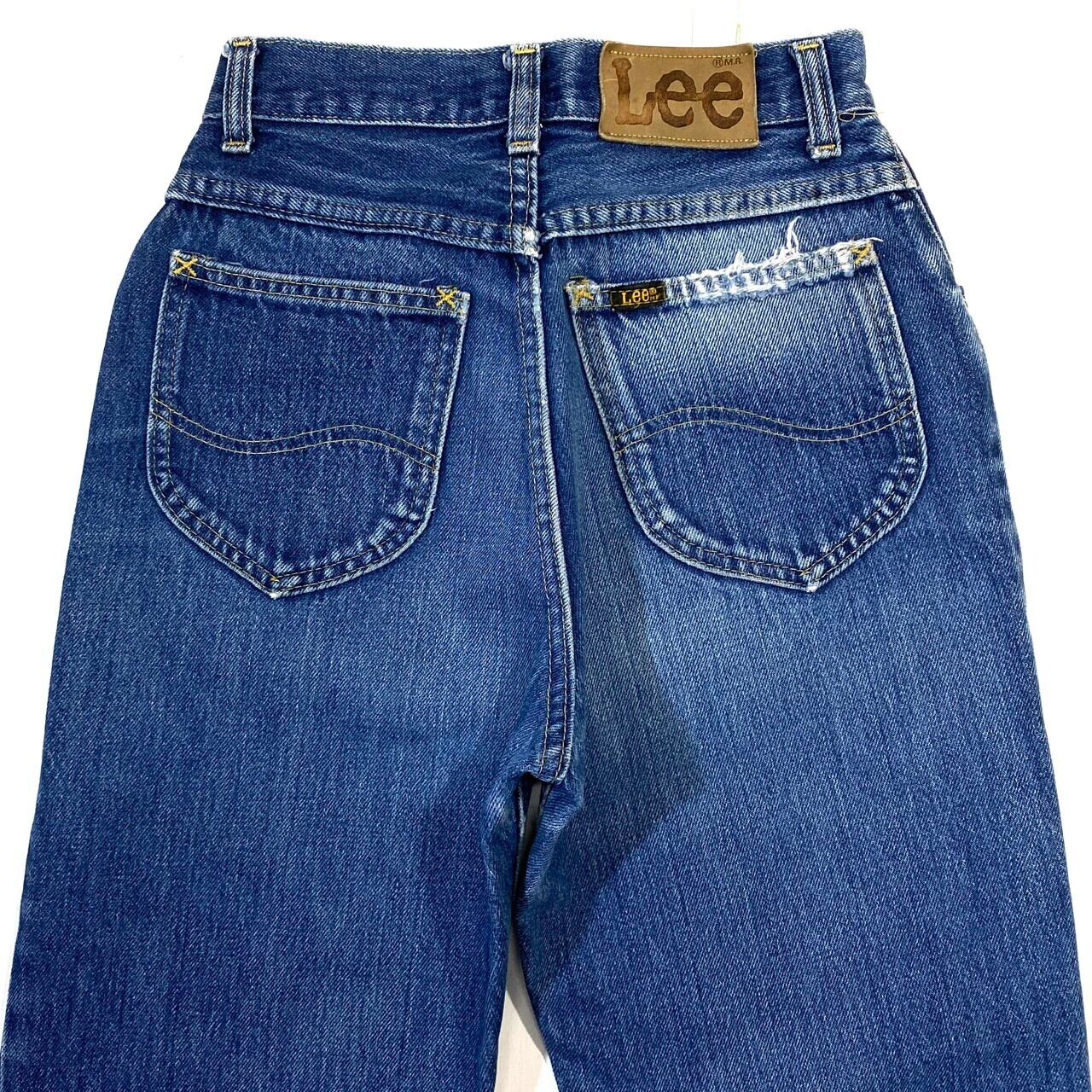 80年代 USA製 ビンテージ Lee リー ストレートデニムパンツ 80年代 USA製 ビンテージ Lee リー ストレートデニムパンツ