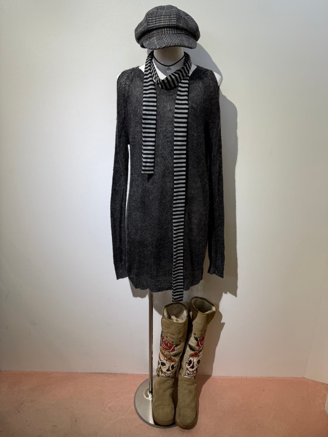 ALLSAINTS SPITALFIELDS knit dress