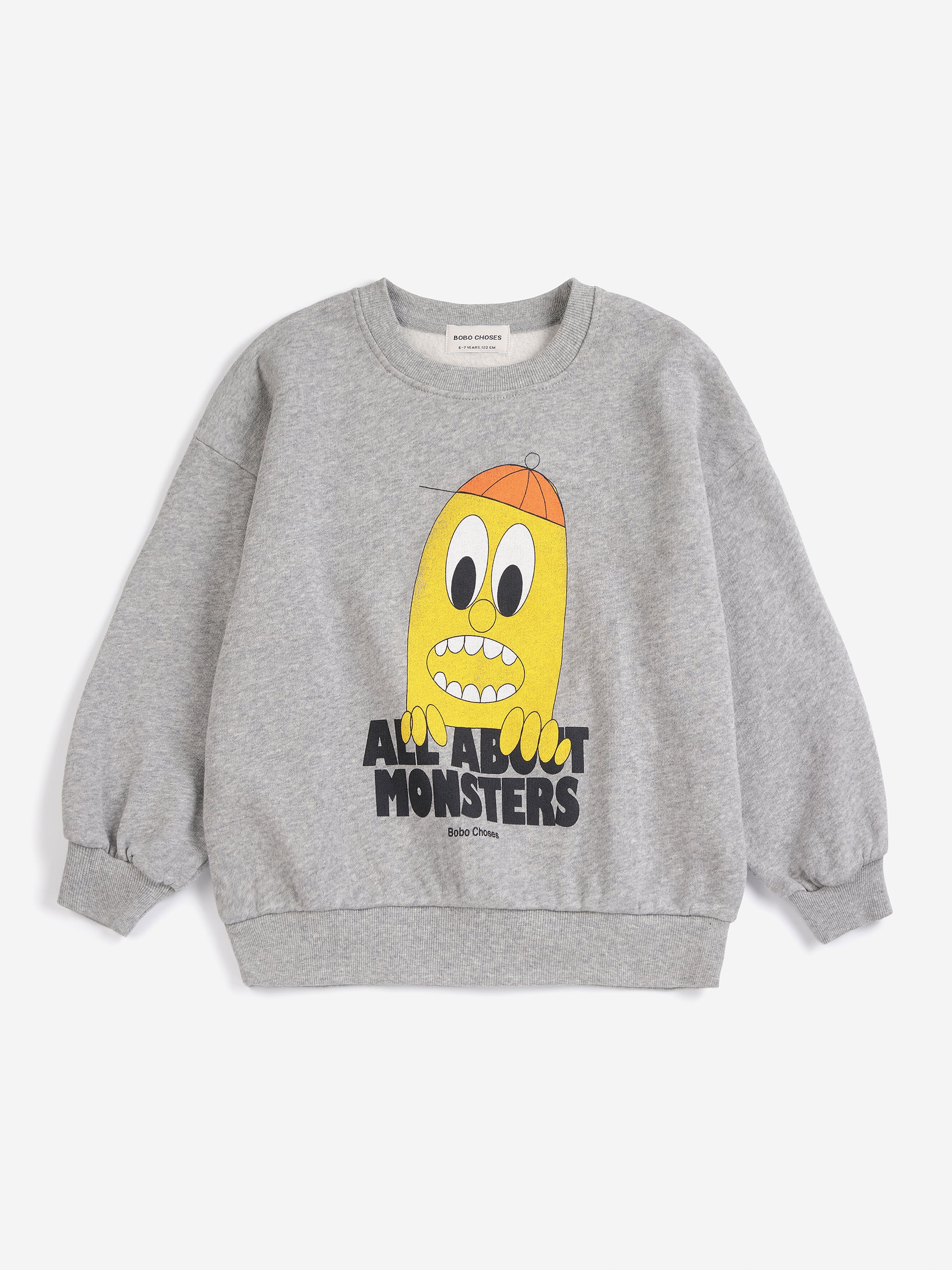 26AW】BOBOCHOSES(ボボショーズ)Softpaw Monster sweatshirt(2-3y/4-5y