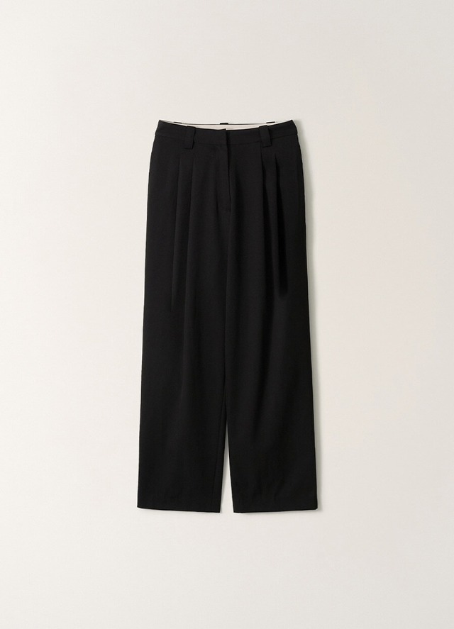 [NOTHING WRITTEN] Frame Wool Pants (Black) 正規品 韓国ブランド 韓国通販 韓国代行 韓国ファッション ナッシングリトゥン 日本 店舗