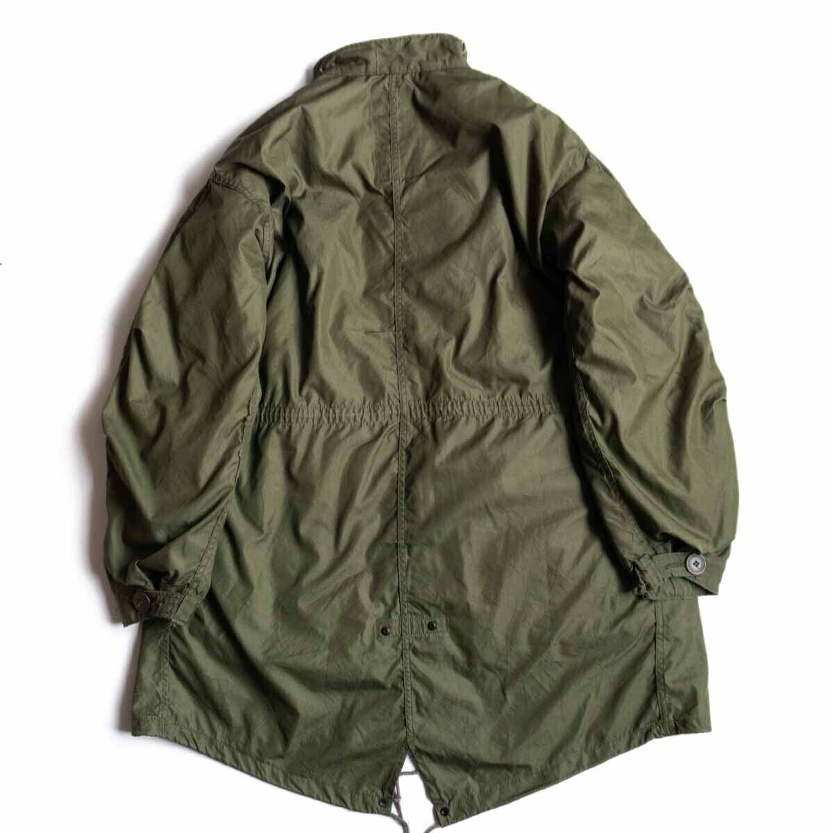 美品/80S】US ARMY【M-65 モッズコート】S シェル ライナー フィッシュ