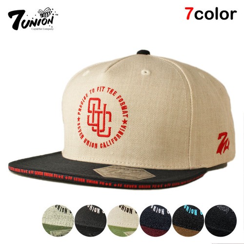 セブンユニオン 7UNION スナップバックキャップ 帽子 メンズ レディース フリーサイズ IAXY-113