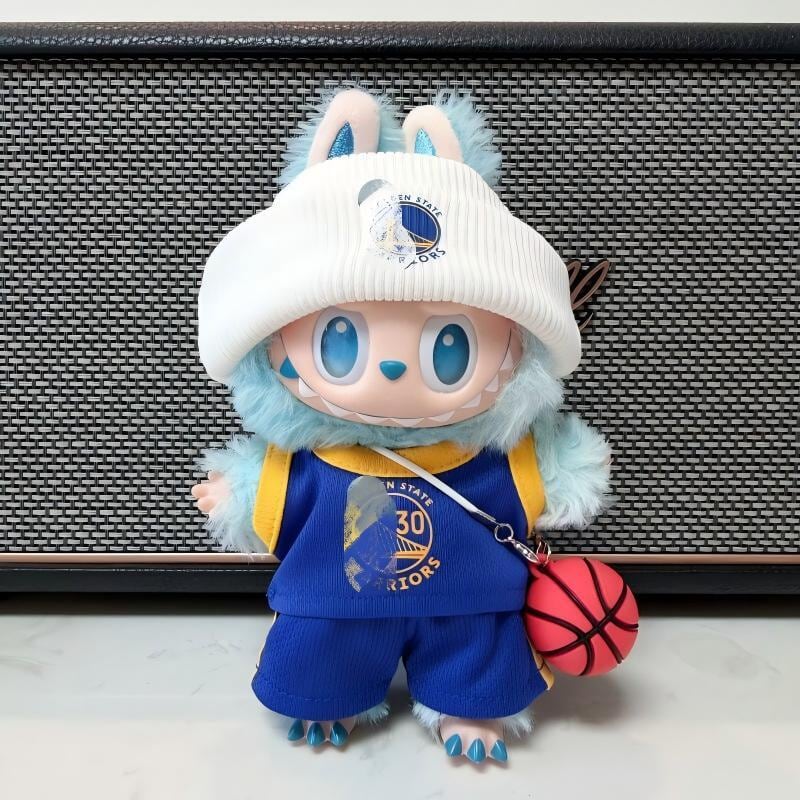 Labubu 1-3世代対応 スポーツ トップス＋パンツ＋ニット帽＋