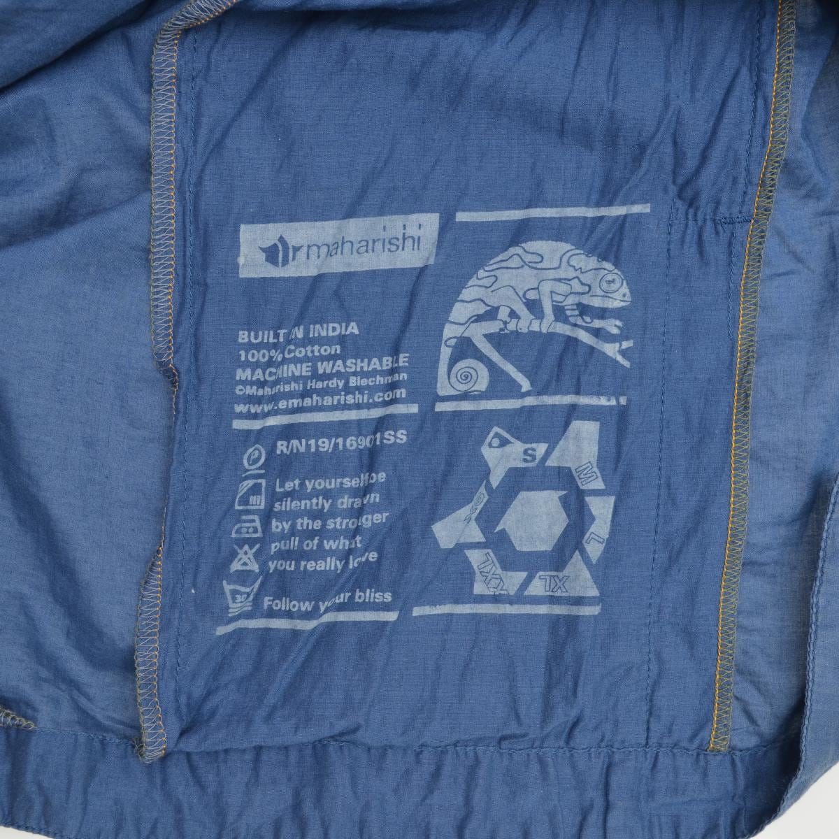 Maharishi / マハリシ00s ヘンリーネック プルオーバー長袖シャツ