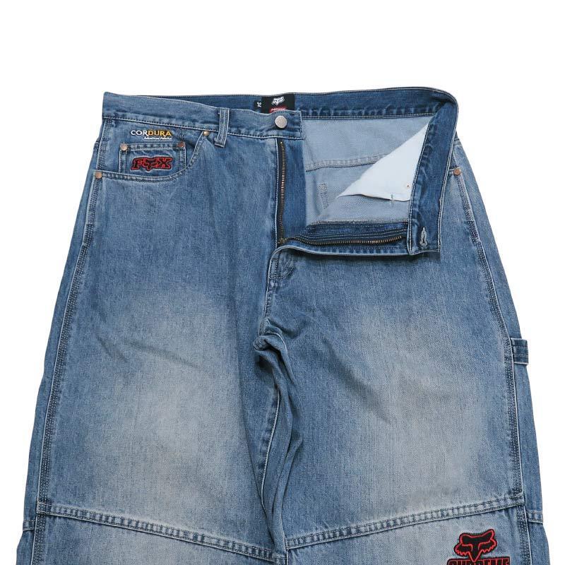 Supreme デニムパンツ SUPREME シュプリーム x Fox Racing フォック スレーシング 25WA