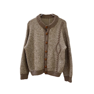 used knit cardigan