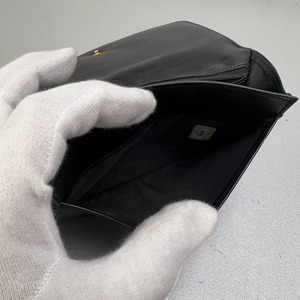 CHANEL シャネル  ココマーク レザー コインケース ブラック A-9862