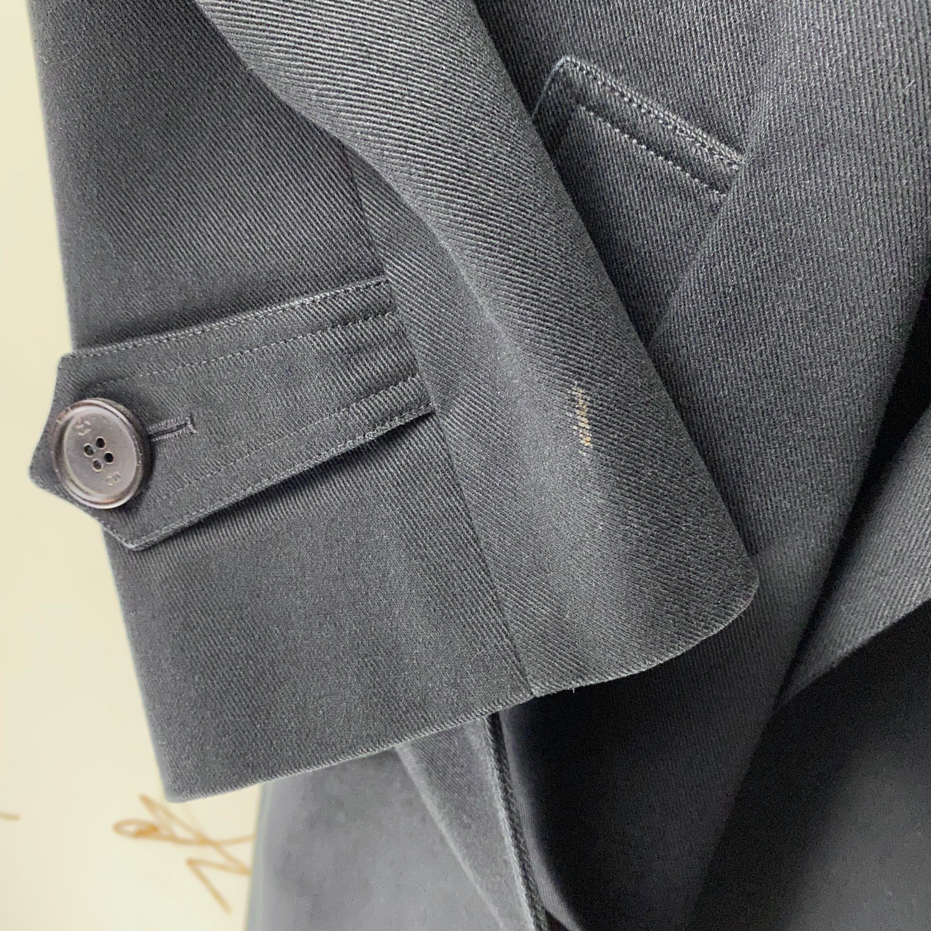 2006AW DIOR HOMME by hedi slimane fly front coat | NOIR ONLINE