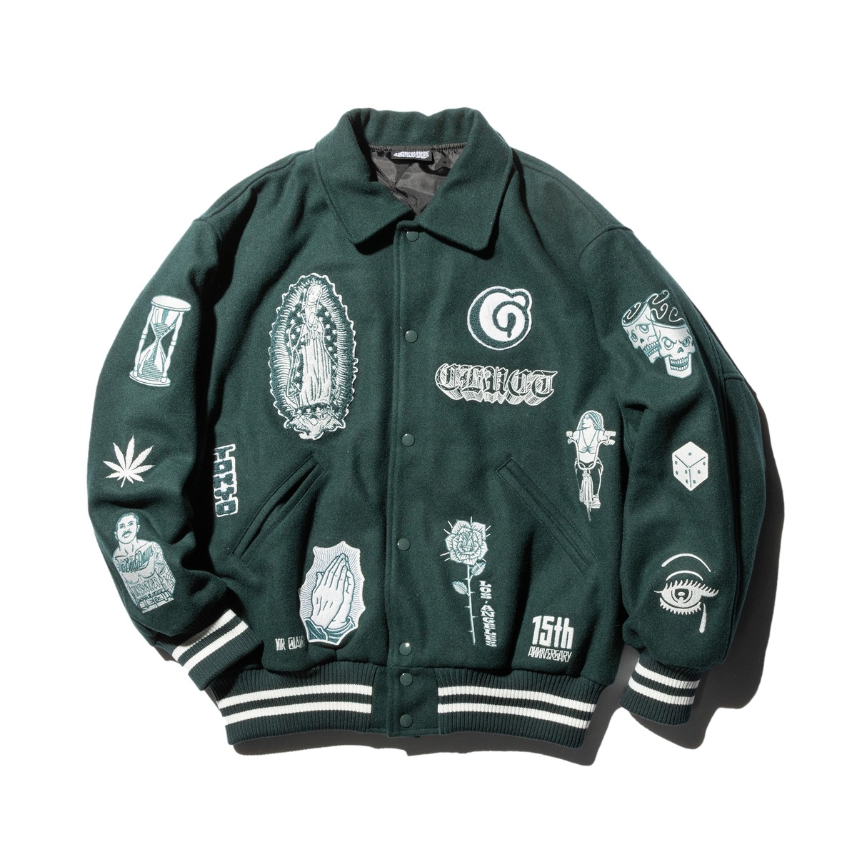 CLUCT×MIKE GIANT [JACKET] クラクト×マイクジャイアント スタジャン 