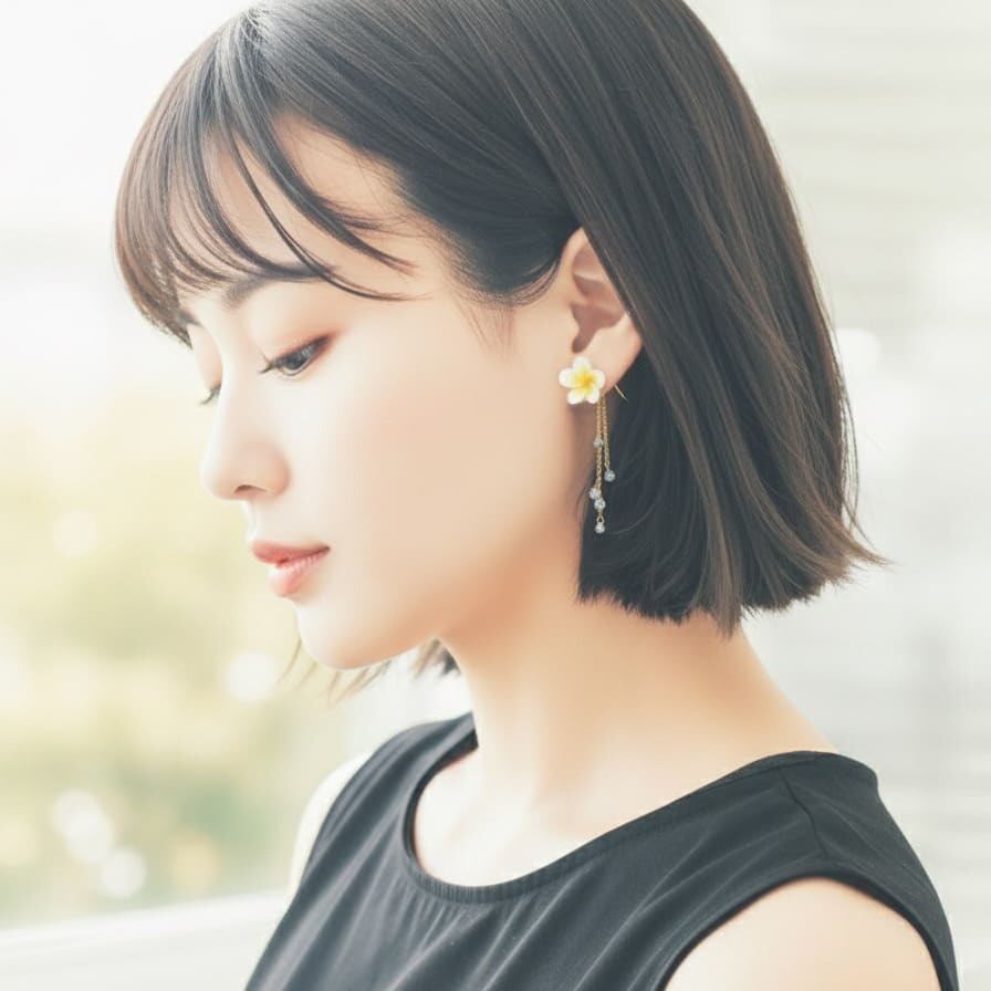 plumeriaピアス