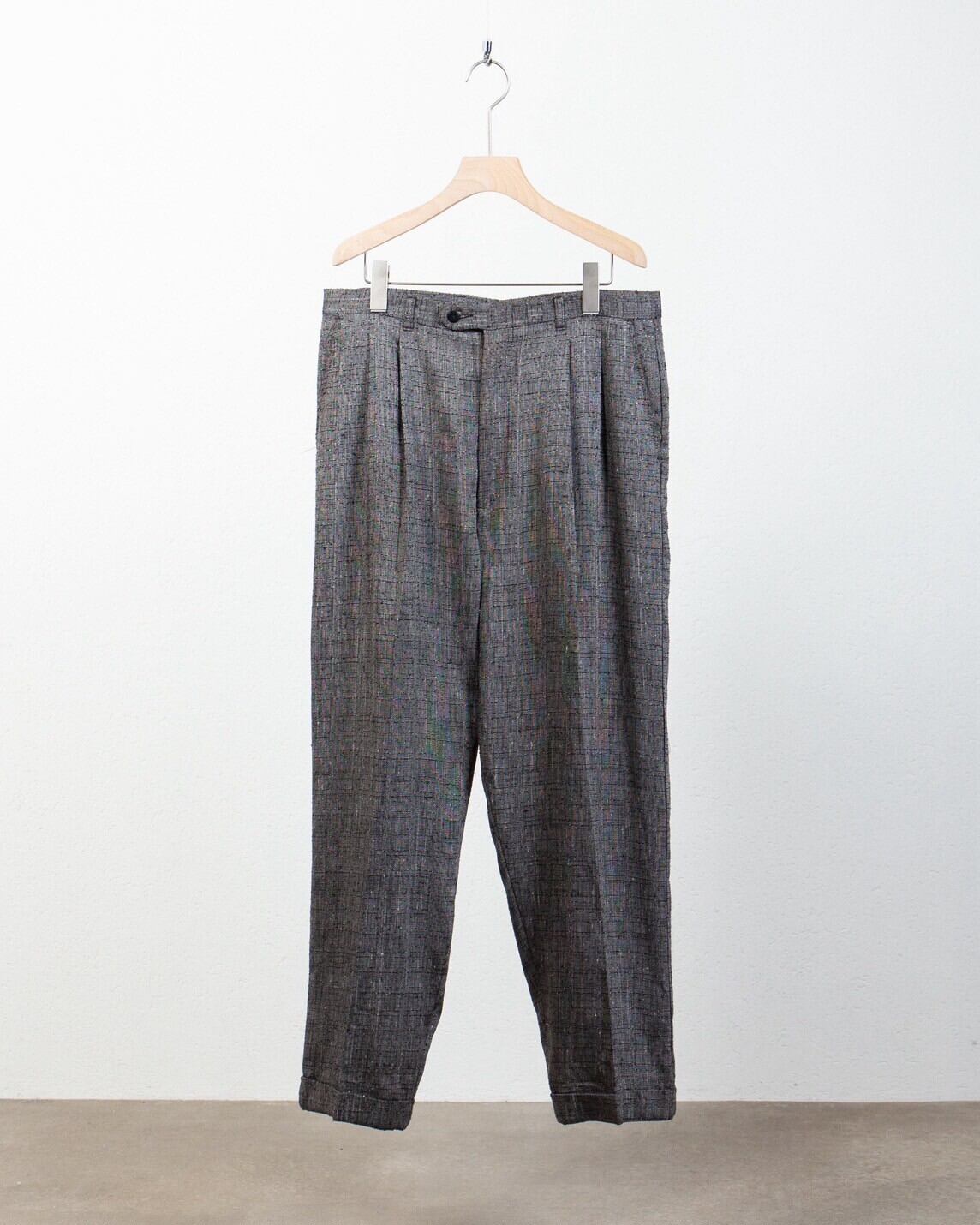 MAATEE&SONS / JEFFELY “RAYONE LINEN シャークpane” | Pay ID