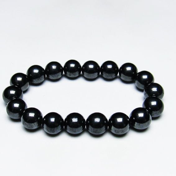 スギライト ブレスレット ブラックスギライト 11mm メンズ レディース 一点物 [M便 1/10] 111-33236