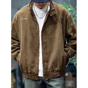 スタンドカラービッグサイズアメカジジャケット 224079