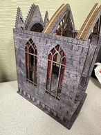 アートドールハウス Roroom DIY おもちゃ ミニ家具組立 手作り組立 木製本棚 DIY キャビン 3D 三次元レトロスタイル ミニ組立モデル 誕生日プレゼント 祝福装飾 教会本棚ギフト