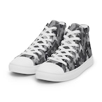 WIGGLE CAMO monochrome High-Top Sneakers(Women’s )  [S0003]