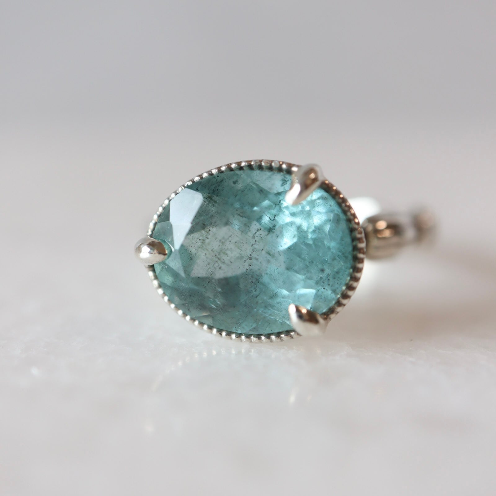 Moss Aquamarine モスアクアマリン リング 【1点限定】 | DoubleMoon