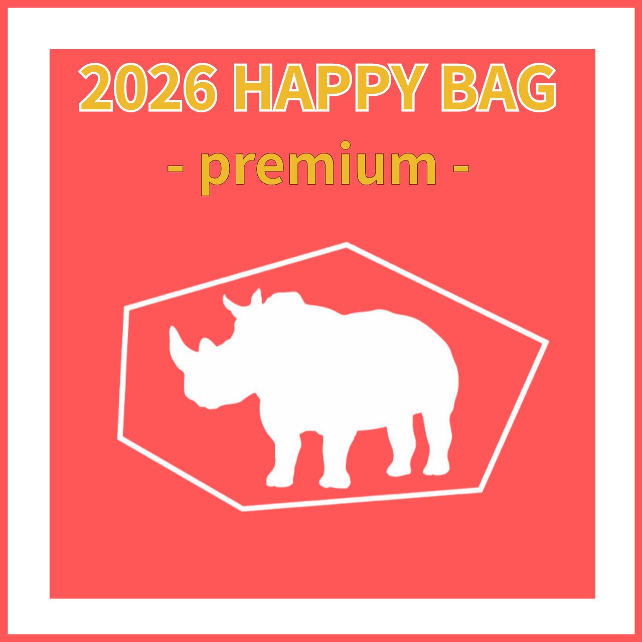 2026 HAPPY BAG  - gold -