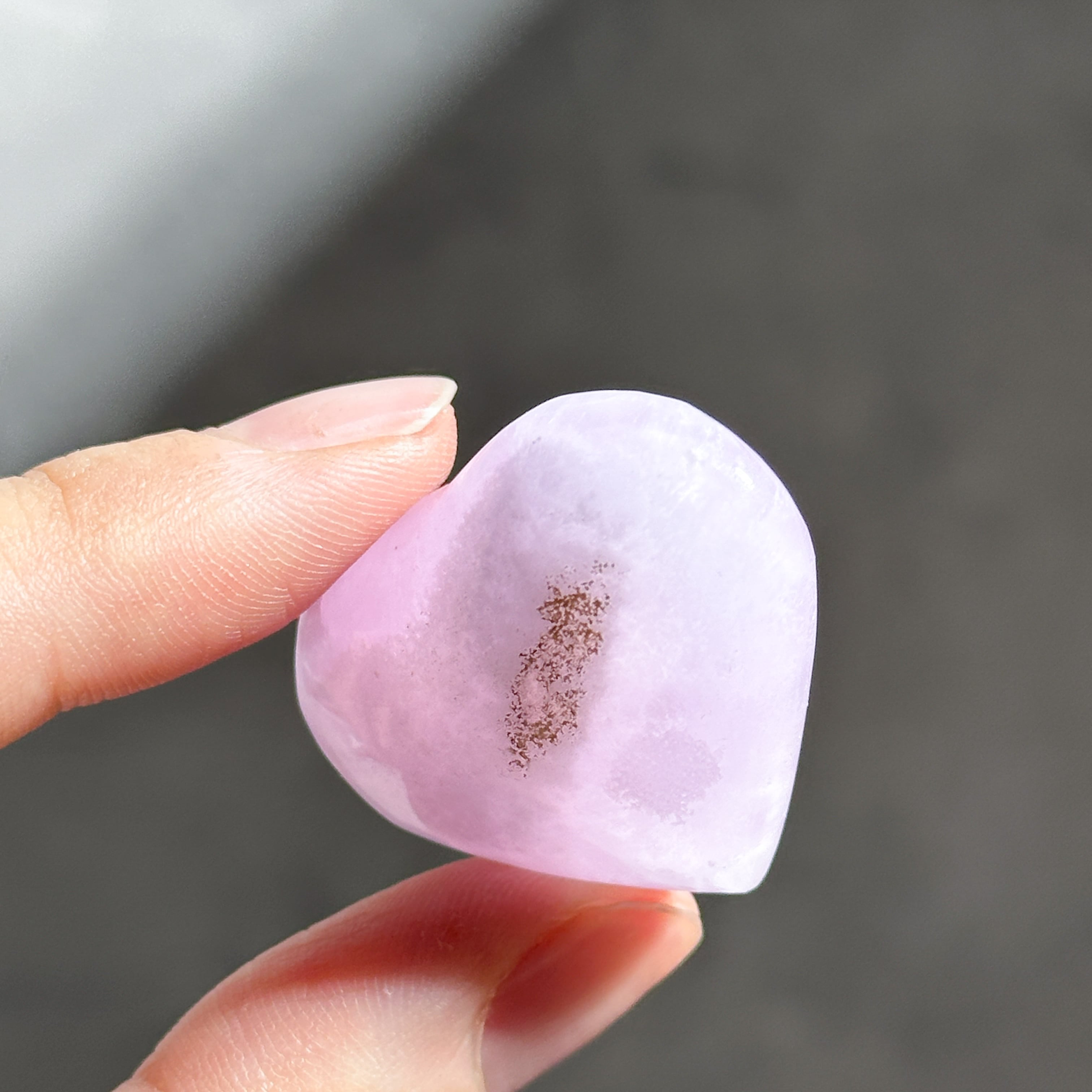 ピンクアラゴナイト ハート62◇ Pink Aragonite ◇天然石・鉱物