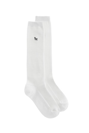 [threetimes] tht rib knee socks (ivory) 正規品 韓国ブランド 韓国通販 韓国代行 韓国ファッション