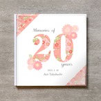 Illustration-patternE（20th）_A4スクエア_10ページ/20カット_クラシックアルバム（アクリルカバー）