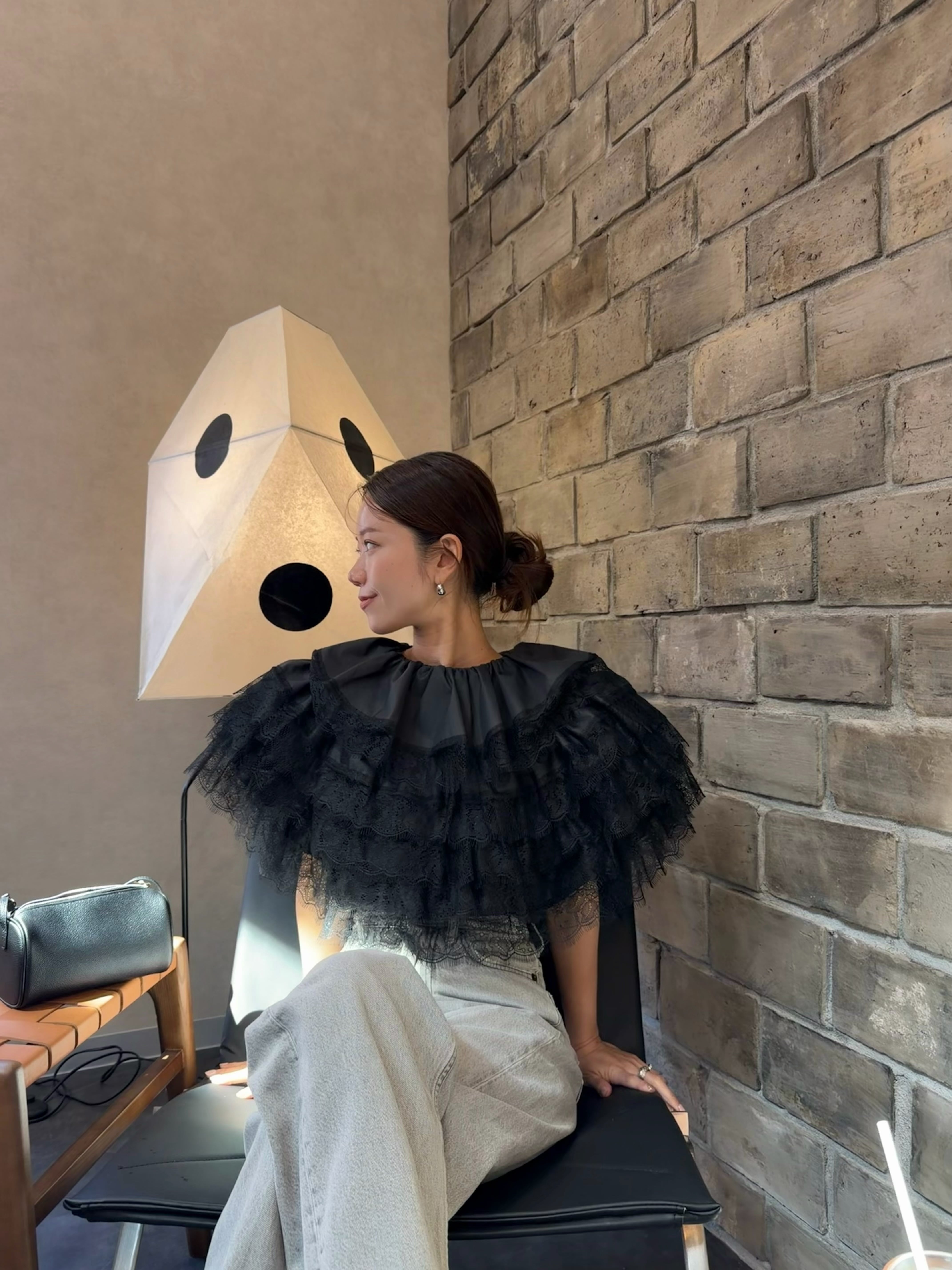 swan blouse / white | HYEON