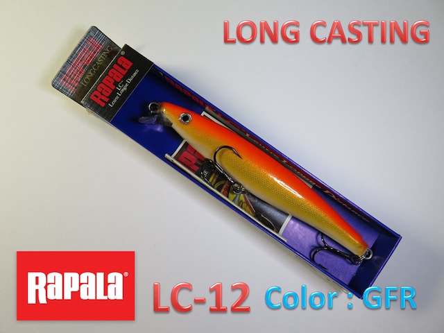 Rapala ラパラ　LC-12　Long Casting 　GFR