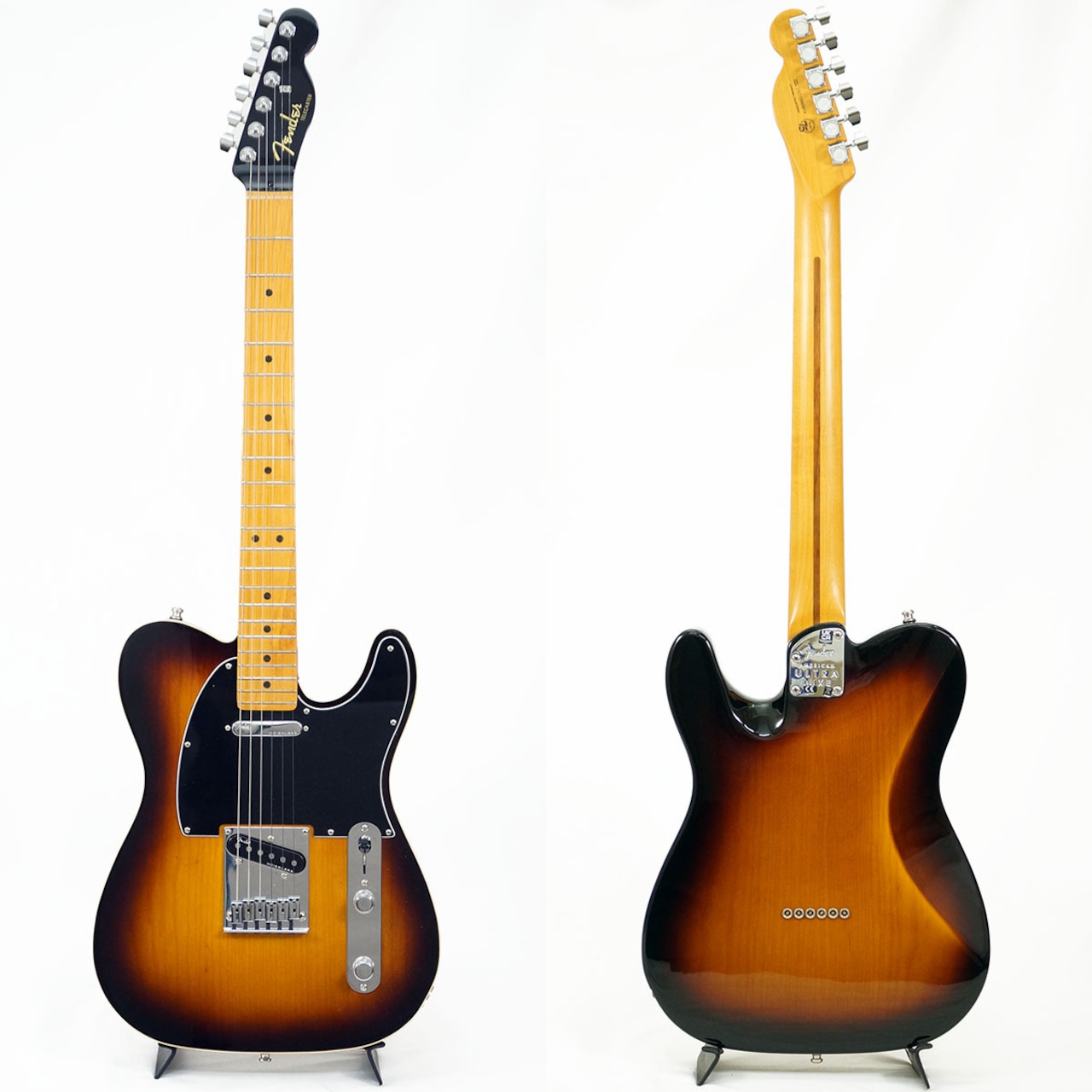 Fender USA American Ultra Luxe Telecaster (2-Color Sunburst/Maple) [USED]