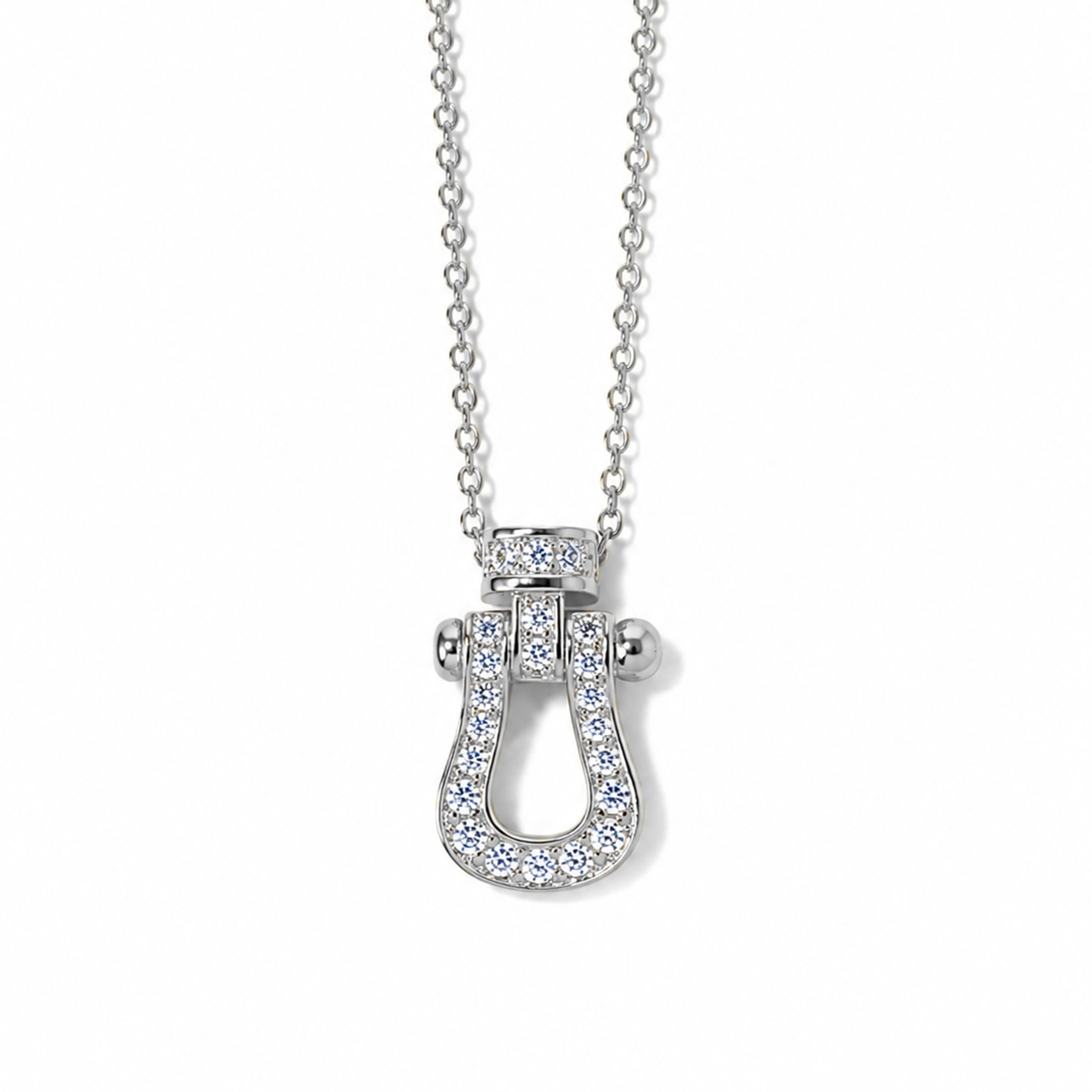 Luminous Lock Necklace(シルバー)