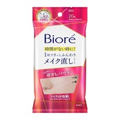 ビオレ Bior? メイク直しシート20枚【フェイスパウダー効果】【メイク崩れ防止】【時短コスメ】
