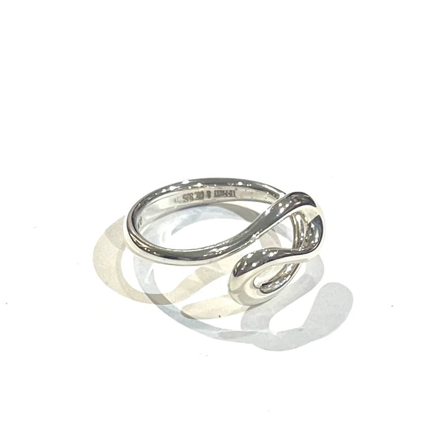 希少【TIFFANY&CO】【12号】2243 オープンウェーブ指輪 12号