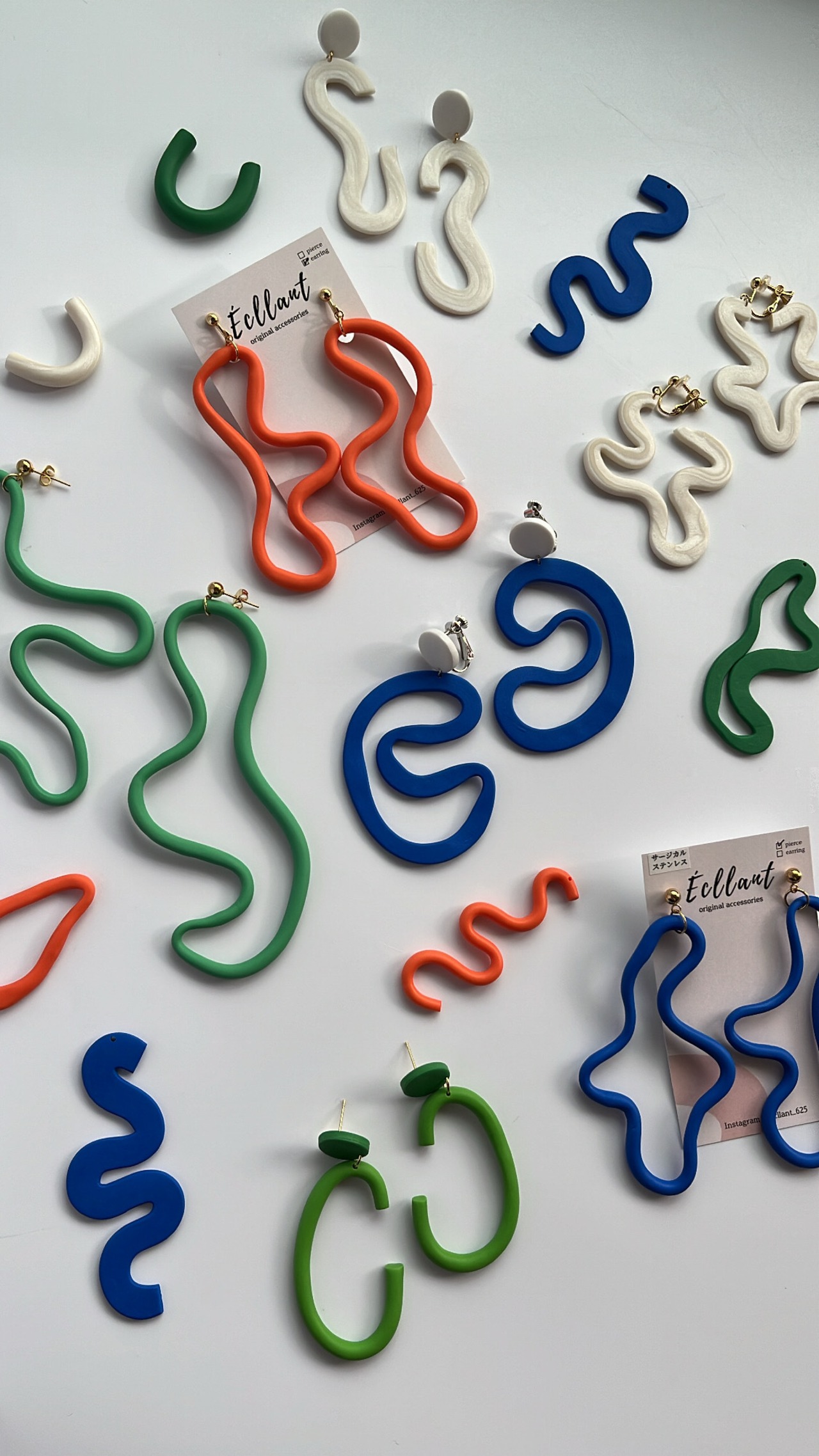 ポリマークレイイヤリング * ピアス -30